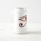 ホルススタインの燃えるような目 ビールジョッキ (正面左)