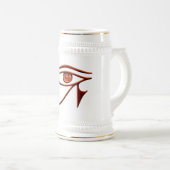 ホルススタインの燃えるような目 ビールジョッキ (正面右)