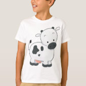 ホルスタインの子牛 Tシャツ (正面)