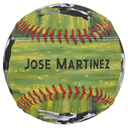 ホルスタインカウアンドカワイートカーフ ソフトボール (正面)