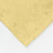 ホルスタインカウアンドカーフファームイエロー フリースブランケット (角)