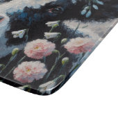 ホルスタインカウインフラワーズファームハウス絵画ズ カッティングボード (角)