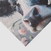 ホルスタインカウインフラワーズファームファームハウスデコページ 薄葉紙 (詳細)