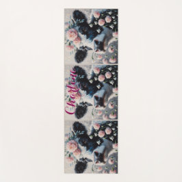 ホルスタインカウカーネーションズファームハパーソナライズされたウス ヨガマット