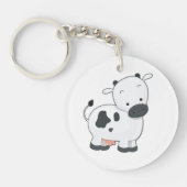 ホルスタインカーフ キーホルダー (正面)