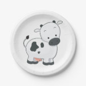 ホルスタインカーフ ペーパープレート (正面)