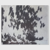 ホルスタインフェイクカウレザーナチュラルヒデ ラッピングペーパー (フラット)