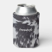 ホルスタインフェイクカウレザーナチュラルルック 缶クーラー (缶正面)