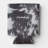 ホルスタインフェイクカウレザーナチュラルルック 缶クーラー (正面)