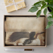 ホルスタインブル1ティッシュペーパー 薄葉紙 (ギフト)