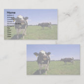 ホルスタイン乳牛 名刺 (正面/裏面)