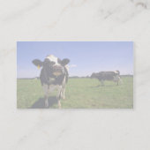 ホルスタイン乳牛 名刺 (裏面)