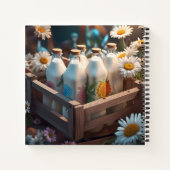 ホルスタイン牛とデイジーノート ノートブック (裏面)