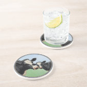 ホルスタイン牛と子牛 コースター (側面)