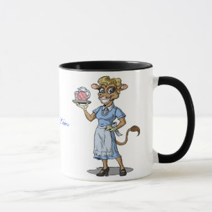 ホルスタイン牛コーヒー・マグ  Qwiznibet.com マグカップ