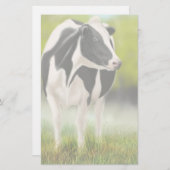 ホルスタイン牛文房具 便箋 (正面/裏面)