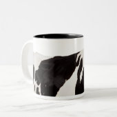 ホルスタイン牛|ウシのトーラス ツートーンマグカップ (正面左)
