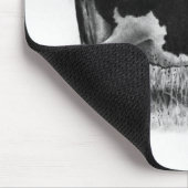 ホルスタイン牛: オリジナルの鉛筆のスケッチ: 酪農場 マウスパッド (コーナー)