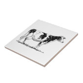 ホルスタイン牛 タイル (側面)