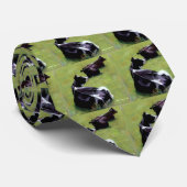 ホルスタイン牛: パステル調の芸術 ネクタイ (ロール)