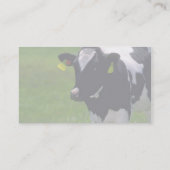 ホルスタイン種乳牛 名刺 (裏面)