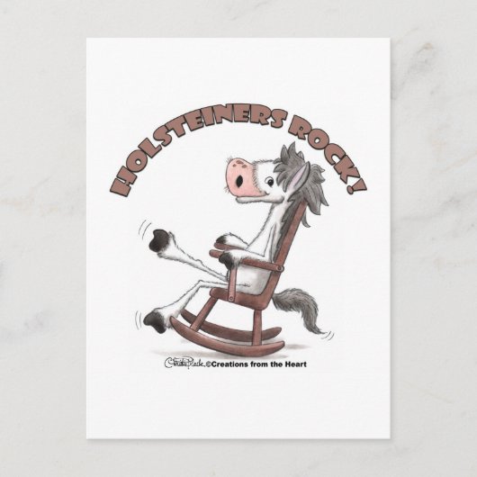 ホルスティーナーロック！ ポストカード (正面)