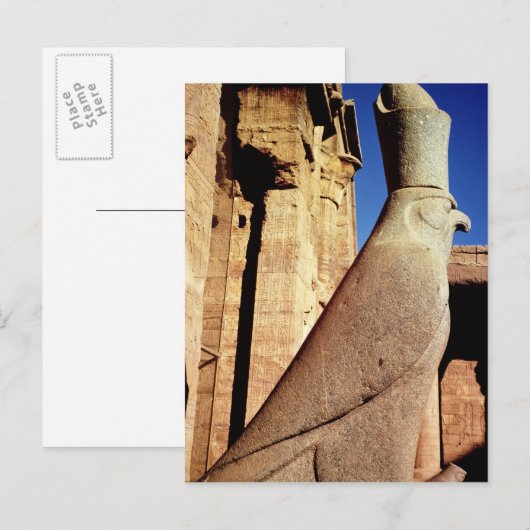 ホルス像 ポストカード (正面/裏面)