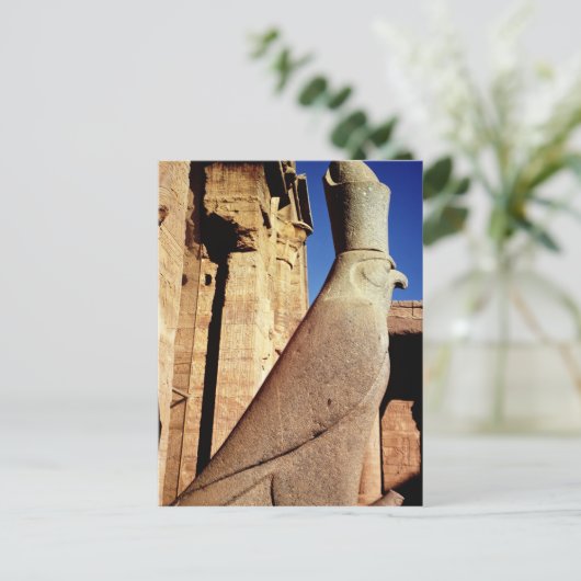 ホルス像 ポストカード (スタンド正面)