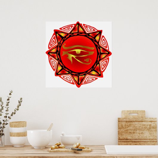 ホルス嵐 ポスター (キッチン)