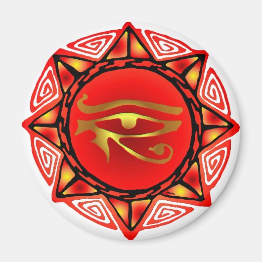 ホルス嵐 マグネット (正面)