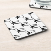 ホルス模様の目 コースター (左側)