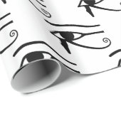 ホルス模様の目 ラッピングペーパー (ロールコーナー)