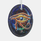 ホルス眼 ガラスオーナメント (正面右)