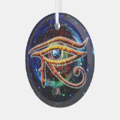 ホルス眼 ガラスオーナメント (正面左)