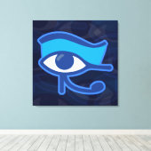 ホルス眼 キャンバスプリント (インサイチュ (ウッドフロア))