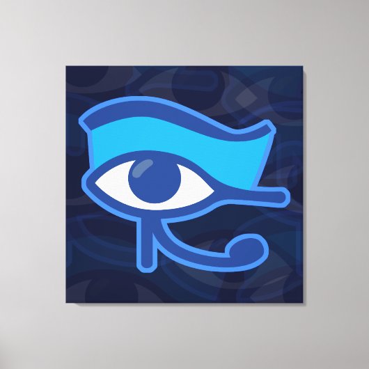 ホルス眼 キャンバスプリント (正面)