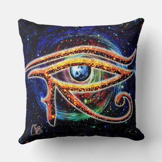 ホルス眼 クッション (裏面)