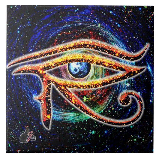 ホルス眼 タイル (正面)