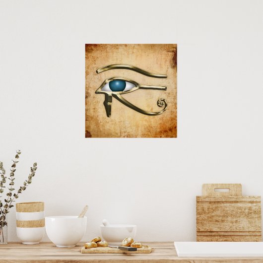 ホルス眼 ポスター (キッチン)