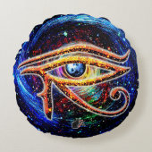 ホルス眼 ラウンドクッション (正面)