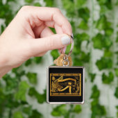 ホルス青銅の目エジプトのキーチェーン キーホルダー (手)