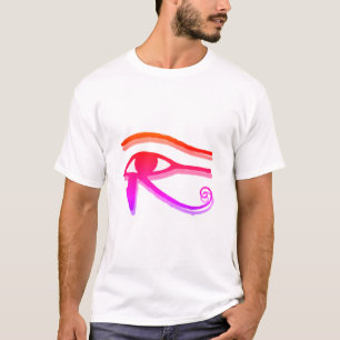 ホルス·エジカラフルプト·シンボル·インク·スケッチ Tシャツ