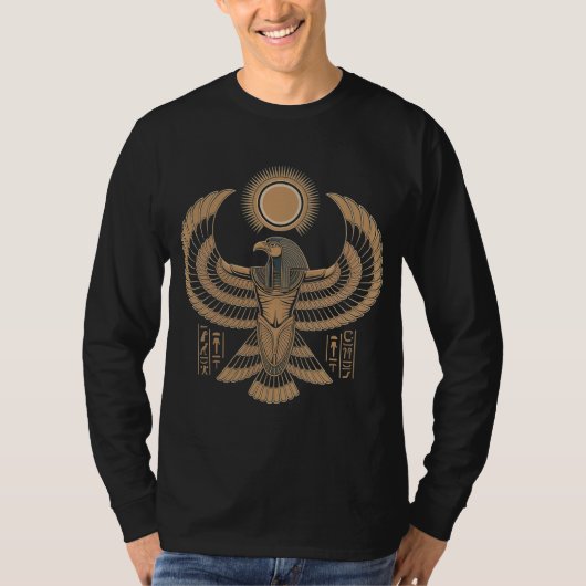 ホルス、太陽の眼 Tシャツ (正面)
