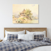 ホルズヒュッテアムゼー – カール・ラフィット キャンバスプリント (インサイチュ (寝室))