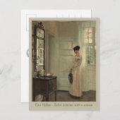 ホルソーサロン内装CC0571ポストカード ポストカード (正面/裏面)