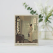 ホルソーサロン内装CC0571ポストカード ポストカード (スタンド正面)