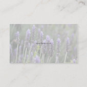 ホルタス-ラベンダー名刺 名刺 (裏面)