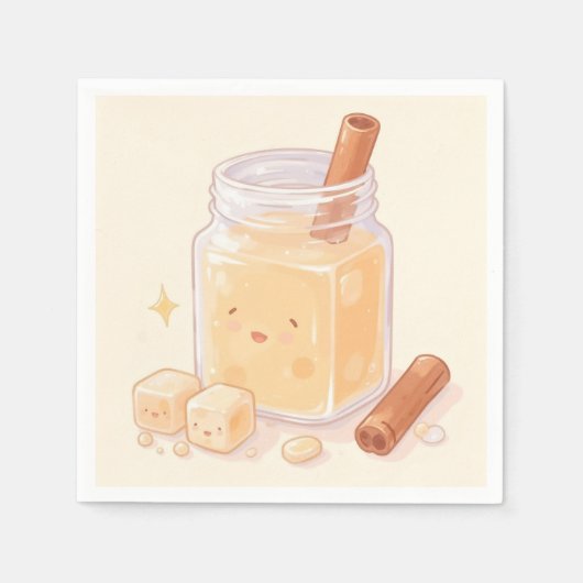 ホルチャタ スタンダードカクテルナプキン (正面)