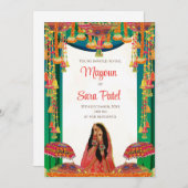 ホルッド招待状をマヨウン招待状 & ピッティ招待状として 招待状 (正面/裏面)