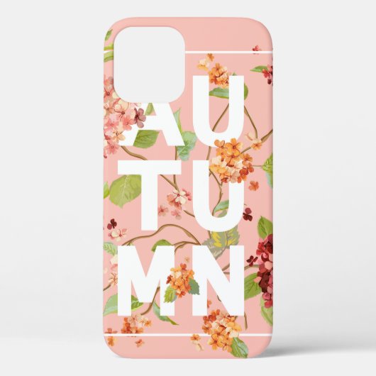 ホルテンシアの花の背景。秋のデザインインヴィン Case-Mate iPhoneケース (裏面)